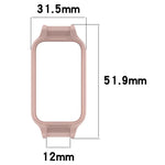 Coque de protection évidée en PC, couvrance partielle 12mm, pour Samsung Galaxy Fit 3