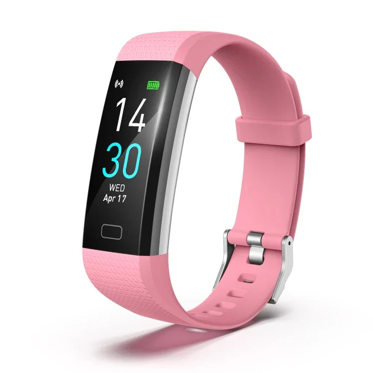Bracelet connecté S5-4 étanche IP68, suivi de la fréquence cardiaque, montre connectée pour le sport et l'activité physique