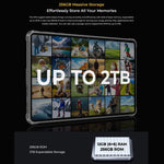 Tablette robuste OUKITEL RT8 4G réseau IP68/IP69K, 11 pouces Android 13 MediaTek Helio G99 Quad Core Support Dual SIM, Prise EU, RT8 6GB+256GB