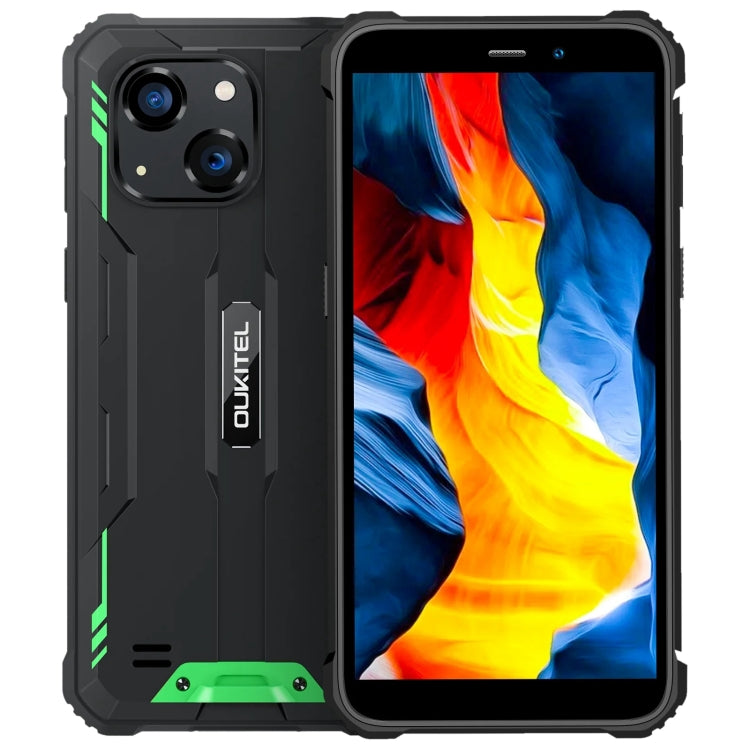 Oukitel WP32, IP68/IP69K, écran 5,93 pouces, Android 13, processeur octocœur Unisoc Tiger T606, NFC, OTG, réseau 4G, 4 Go de RAM + 128 Go de stockage