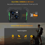 Oukitel WP32, IP68/IP69K, écran 5,93 pouces, Android 13, processeur octocœur Unisoc Tiger T606, NFC, OTG, réseau 4G, 4 Go de RAM + 128 Go de stockage