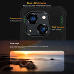 Oukitel WP32, IP68/IP69K, écran 5,93 pouces, Android 13, processeur octocœur Unisoc Tiger T606, NFC, OTG, réseau 4G, 4 Go de RAM + 128 Go de stockage
