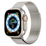 Bracelet de montre en acier inoxydable à boucle milanaise magnétique, pour Apple Watch SE 40mm, pour Apple Watch SE 44mm, pour Apple Watch Series 6 40mm, pour Apple Watch Series 6 44mm, pour Apple Watch Series 5 44mm, pour Apple Watch Series 5 40mm...
