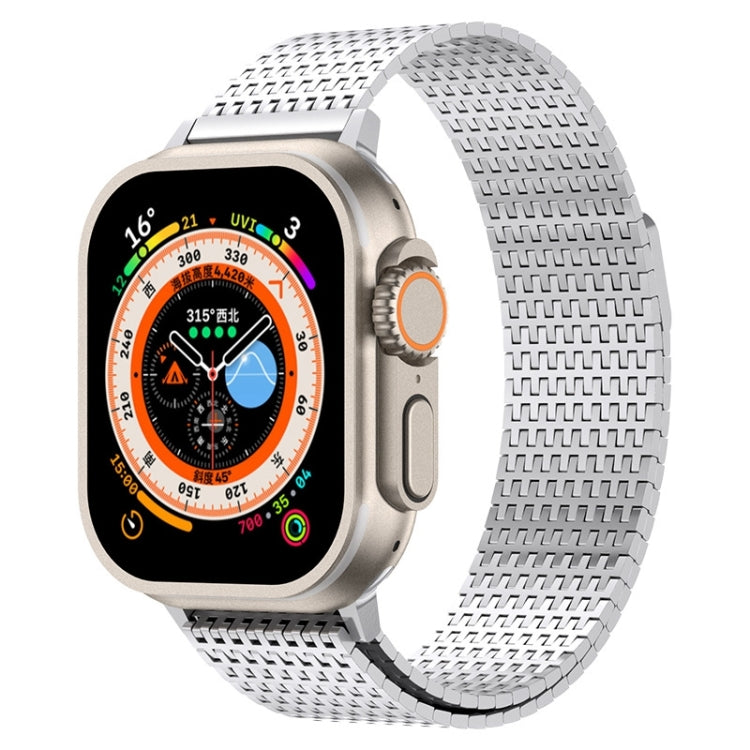 Bracelet de montre en acier inoxydable à boucle milanaise magnétique, pour Apple Watch SE 40mm, pour Apple Watch SE 44mm, pour Apple Watch Series 6 40mm, pour Apple Watch Series 6 44mm, pour Apple Watch Series 5 44mm, pour Apple Watch Series 5 40mm...