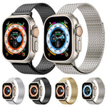 Bracelet de montre en acier inoxydable à boucle milanaise magnétique, pour Apple Watch SE 40mm, pour Apple Watch SE 44mm, pour Apple Watch Series 6 40mm, pour Apple Watch Series 6 44mm, pour Apple Watch Series 5 44mm, pour Apple Watch Series 5 40mm...