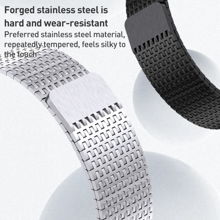 Bracelet de montre en acier inoxydable à boucle milanaise magnétique, pour Apple Watch SE 40mm, pour Apple Watch SE 44mm, pour Apple Watch Series 6 40mm, pour Apple Watch Series 6 44mm, pour Apple Watch Series 5 44mm, pour Apple Watch Series 5 40mm...