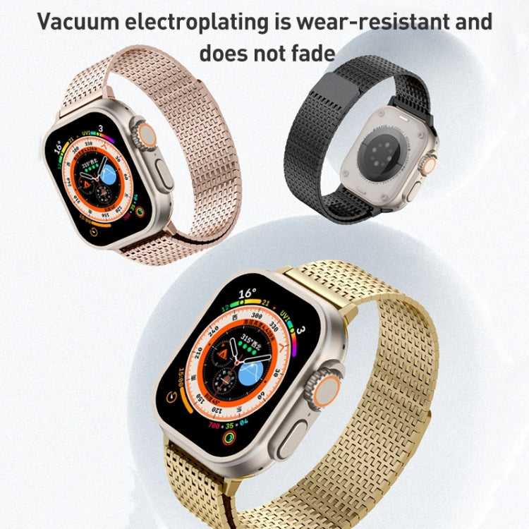 Bracelet de montre en acier inoxydable à boucle milanaise magnétique, pour Apple Watch SE 40mm, pour Apple Watch SE 44mm, pour Apple Watch Series 6 40mm, pour Apple Watch Series 6 44mm, pour Apple Watch Series 5 44mm, pour Apple Watch Series 5 40mm...