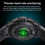 Montre connectée K62 avec écran rond AMOLED de 1,43 pouce, compatible avec les appels Bluetooth
