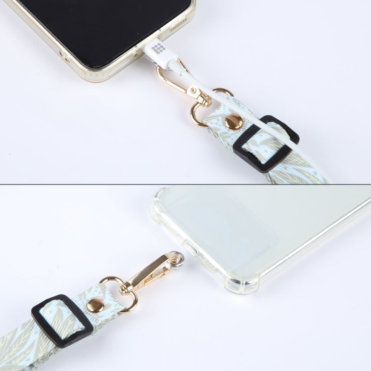 Lanière longue et large réglable pour téléphone portable