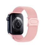 Bracelet de montre en nylon à boucle pression texture fibre de carbone, pour Apple Watch SE 2023 40mm, pour Apple Watch Ultra 2 49mm, pour Apple Watch Series 9 45mm