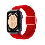 Bracelet de montre en nylon à boucle pression texture fibre de carbone, pour Apple Watch SE 2023 40mm, pour Apple Watch Ultra 2 49mm, pour Apple Watch Series 9 45mm