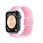 Bracelet de montre en nylon à boucle pression texture fibre de carbone, pour Apple Watch SE 2023 40mm, pour Apple Watch Ultra 2 49mm, pour Apple Watch Series 9 45mm
