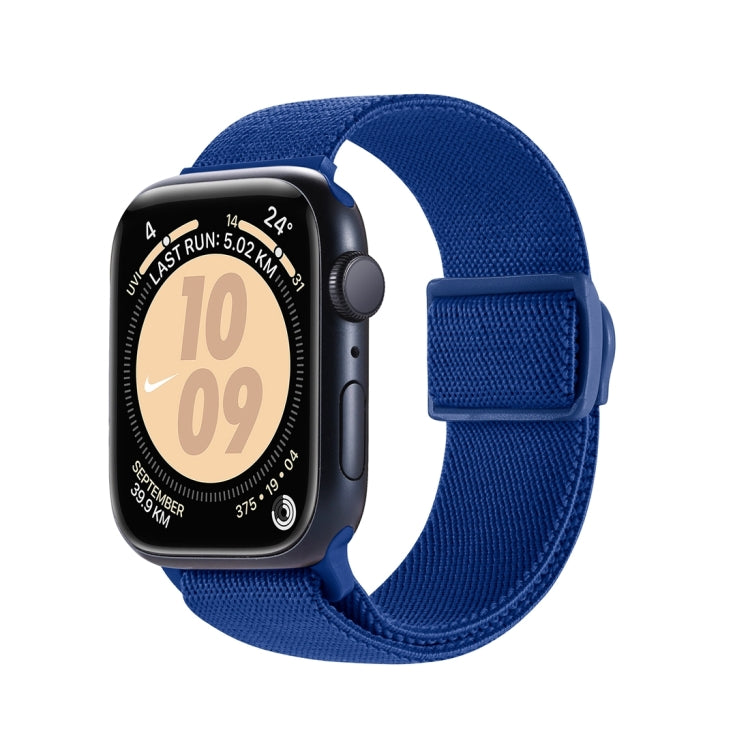 Bracelet de montre en nylon à boucle pression texture fibre de carbone, pour Apple Watch SE 2023 40mm, pour Apple Watch Ultra 2 49mm, pour Apple Watch Series 9 45mm