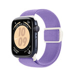 Bracelet de montre en nylon à boucle pression texture fibre de carbone, pour Apple Watch SE 2023 40mm, pour Apple Watch Ultra 2 49mm, pour Apple Watch Series 9 45mm