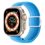 Bracelet de montre en nylon à boucle pression texture fibre de carbone, pour Apple Watch SE 2023 40mm, pour Apple Watch Ultra 2 49mm, pour Apple Watch Series 9 45mm