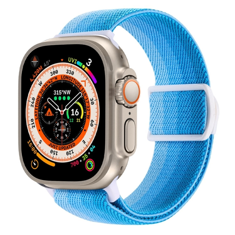 Bracelet de montre en nylon à boucle pression texture fibre de carbone, pour Apple Watch SE 2023 40mm, pour Apple Watch Ultra 2 49mm, pour Apple Watch Series 9 45mm