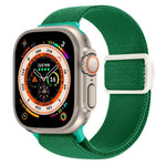 Bracelet de montre en nylon à boucle pression texture fibre de carbone, pour Apple Watch SE 2023 40mm, pour Apple Watch Ultra 2 49mm, pour Apple Watch Series 9 45mm