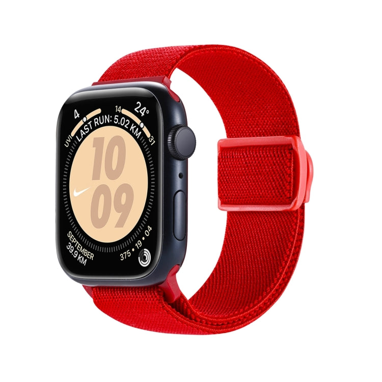 Bracelet de montre en nylon à boucle pression texture fibre de carbone, pour Apple Watch SE 2023 40mm, pour Apple Watch Ultra 2 49mm, pour Apple Watch Series 9 45mm