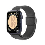 Bracelet de montre en nylon à boucle pression texture fibre de carbone, pour Apple Watch SE 2023 40mm, pour Apple Watch Ultra 2 49mm, pour Apple Watch Series 9 45mm