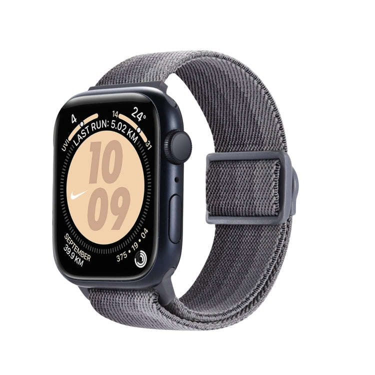 Bracelet de montre en nylon à boucle pression texture fibre de carbone, pour Apple Watch SE 2023 40mm, pour Apple Watch Ultra 2 49mm, pour Apple Watch Series 9 45mm