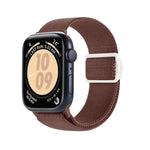 Bracelet de montre en nylon à boucle pression texture fibre de carbone, pour Apple Watch SE 2023 40mm, pour Apple Watch Ultra 2 49mm, pour Apple Watch Series 9 45mm