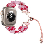 Bracelet de montre chaîne rétractable en résine, pour Apple Watch Series 9 41mm, pour Apple Watch Ultra 49mm
