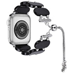 Bracelet de montre à chaîne rétractable en résine, pour Apple Watch Series 5 44mm, pour Apple Watch Series 5 40mm