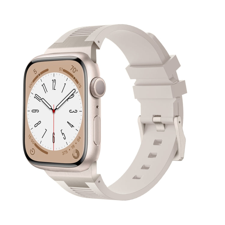 Bracelet de montre en silicone liquide Loners, pour Apple Watch SE 2023 44 mm, pour Apple Watch Ultra 2 49 mm, pour Apple Watch Series 9 45 mm