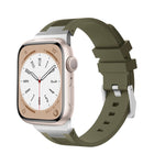 Bracelet de montre en silicone liquide Loners, pour Apple Watch Series 5 44 mm, pour Apple Watch Series 4 44 mm, pour Apple Watch Series 3 42 mm