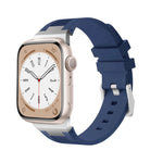 Bracelet de montre en silicone liquide Loners, pour Apple Watch Series 5 44 mm, pour Apple Watch Series 4 44 mm, pour Apple Watch Series 3 42 mm