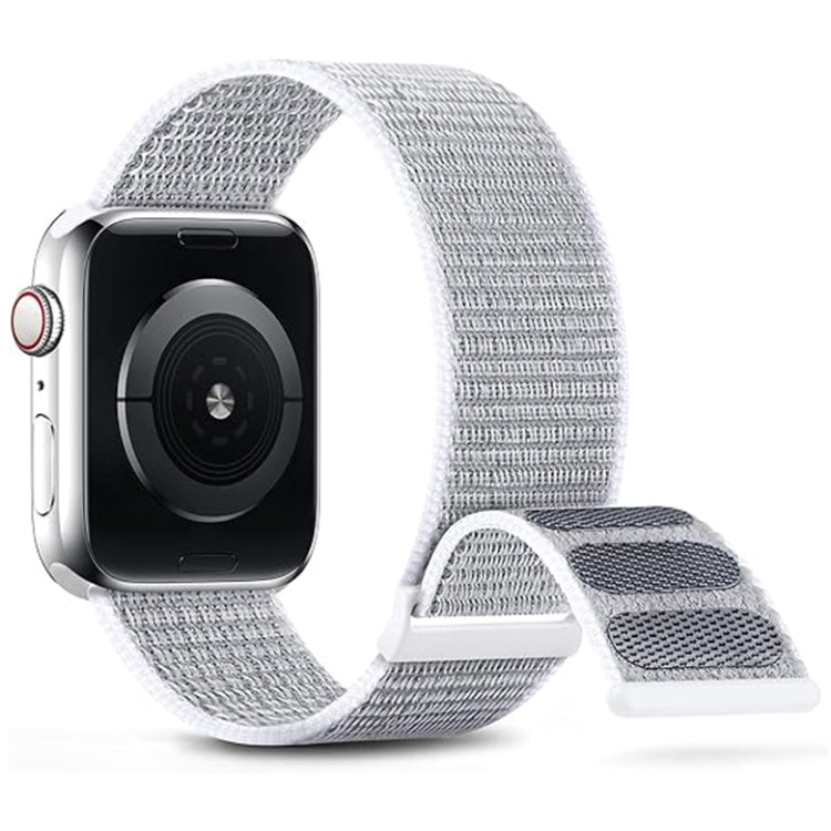 Dual Hook and Loop Nylon Watch Band, For Apple Watch SE 2023 44mm, For Apple Watch SE 2023 40mm, For Apple Watch Ultra 2 49mm, For Apple Watch Series 9 45mm, For Apple Watch Series 9 41mm