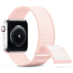 Dual Hook and Loop Nylon Watch Band, For Apple Watch Ultra 49mm, For Apple Watch Series 8 41mm, For Apple Watch Series 8 45mm, For Apple Watch SE 2022 40mm, For Apple Watch SE 2022 44mm