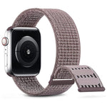 Dual Hook and Loop Nylon Watch Band, For Apple Watch Series 7 41mm, For Apple Watch Series 7 45mm, For Apple Watch SE 40mm, For Apple Watch SE 44mm, For Apple Watch Series 6 40mm