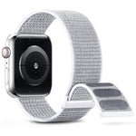 Dual Hook and Loop Nylon Watch Band, For Apple Watch Series 3 38mm, For Apple Watch Series 3 42mm, For Apple Watch Series 2 42mm, For Apple Watch Series 2 38mm, For Apple Watch 42mm