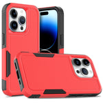 Coque de téléphone 2 en 1 PC + TPU, pour iPhone 16, pour iPhone 15 Pro Max, pour iPhone 15 Pro, pour iPhone 15 Plus, pour iPhone 15, pour iPhone SE 2022 / 2020 / 8 / 7 / 6, pour iPhone X / XS, pour iPhone XR