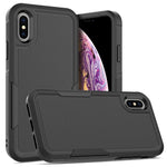 Coque de téléphone 2 en 1 PC + TPU, pour iPhone 16, pour iPhone 15 Pro Max, pour iPhone 15 Pro, pour iPhone 15 Plus, pour iPhone 15, pour iPhone SE 2022 / 2020 / 8 / 7 / 6, pour iPhone X / XS, pour iPhone XR
