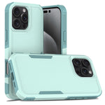 Coque de téléphone 2 en 1 PC + TPU, Pour iPhone 17e / 16e, Pour iPhone 17 Pro Max, Pour iPhone 17 Pro, Pour iPhone 17, Pour iPhone Air, Pour iPhone 16 Pro Max, Pour iPhone 16 Pro, Pour iPhone 16 Plus