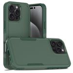 Coque de téléphone 2 en 1 PC + TPU, Pour iPhone 17e / 16e, Pour iPhone 17 Pro Max, Pour iPhone 17 Pro, Pour iPhone 17, Pour iPhone Air, Pour iPhone 16 Pro Max, Pour iPhone 16 Pro, Pour iPhone 16 Plus