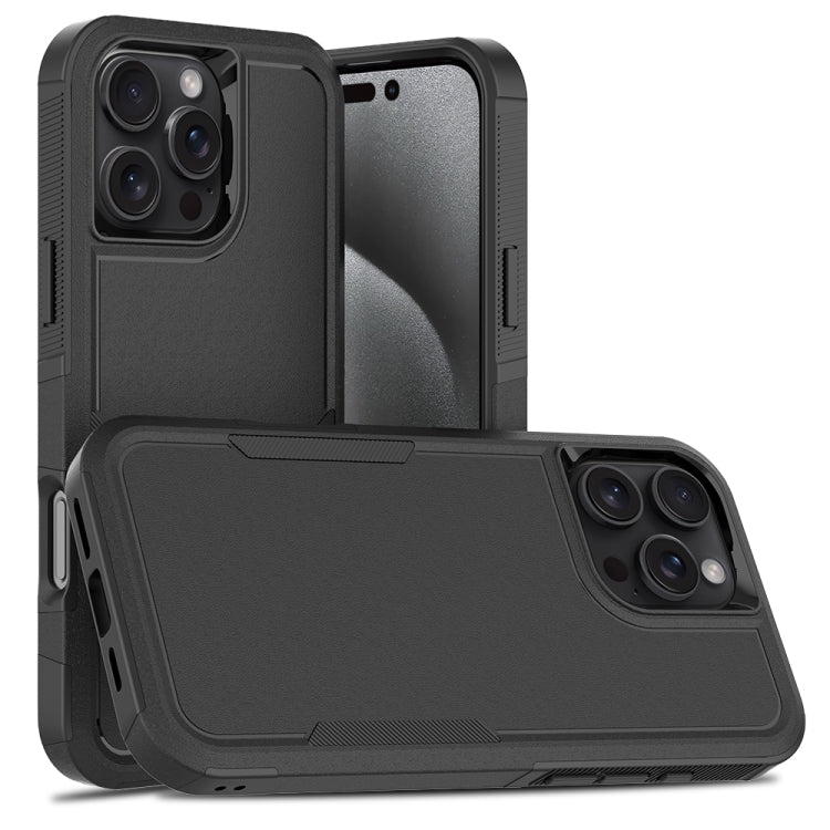 Coque de téléphone 2 en 1 PC + TPU, Pour iPhone 17e / 16e, Pour iPhone 17 Pro Max, Pour iPhone 17 Pro, Pour iPhone 17, Pour iPhone Air, Pour iPhone 16 Pro Max, Pour iPhone 16 Pro, Pour iPhone 16 Plus