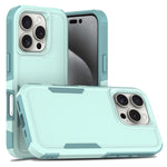 Coque de téléphone 2 en 1 PC + TPU, Pour iPhone 17e / 16e, Pour iPhone 17 Pro Max, Pour iPhone 17 Pro, Pour iPhone 17, Pour iPhone Air, Pour iPhone 16 Pro Max, Pour iPhone 16 Pro, Pour iPhone 16 Plus