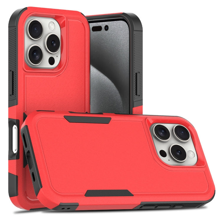 Coque de téléphone 2 en 1 PC + TPU, Pour iPhone 17e / 16e, Pour iPhone 17 Pro Max, Pour iPhone 17 Pro, Pour iPhone 17, Pour iPhone Air, Pour iPhone 16 Pro Max, Pour iPhone 16 Pro, Pour iPhone 16 Plus