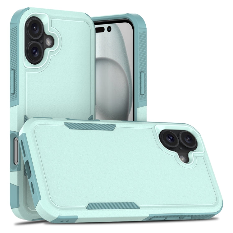 Coque de téléphone 2 en 1 PC + TPU, Pour iPhone 17e / 16e, Pour iPhone 17 Pro Max, Pour iPhone 17 Pro, Pour iPhone 17, Pour iPhone Air, Pour iPhone 16 Pro Max, Pour iPhone 16 Pro, Pour iPhone 16 Plus