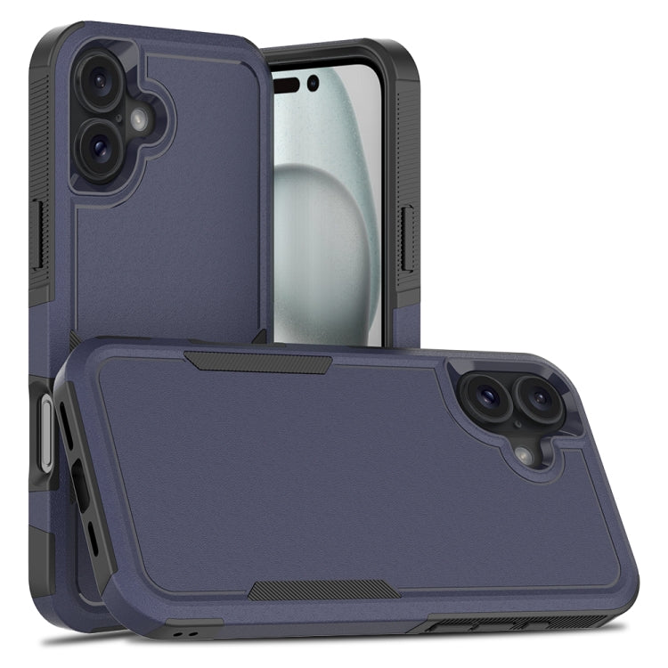 Coque de téléphone 2 en 1 PC + TPU, Pour iPhone 17e / 16e, Pour iPhone 17 Pro Max, Pour iPhone 17 Pro, Pour iPhone 17, Pour iPhone Air, Pour iPhone 16 Pro Max, Pour iPhone 16 Pro, Pour iPhone 16 Plus