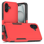 Coque de téléphone 2 en 1 PC + TPU, Pour iPhone 17e / 16e, Pour iPhone 17 Pro Max, Pour iPhone 17 Pro, Pour iPhone 17, Pour iPhone Air, Pour iPhone 16 Pro Max, Pour iPhone 16 Pro, Pour iPhone 16 Plus