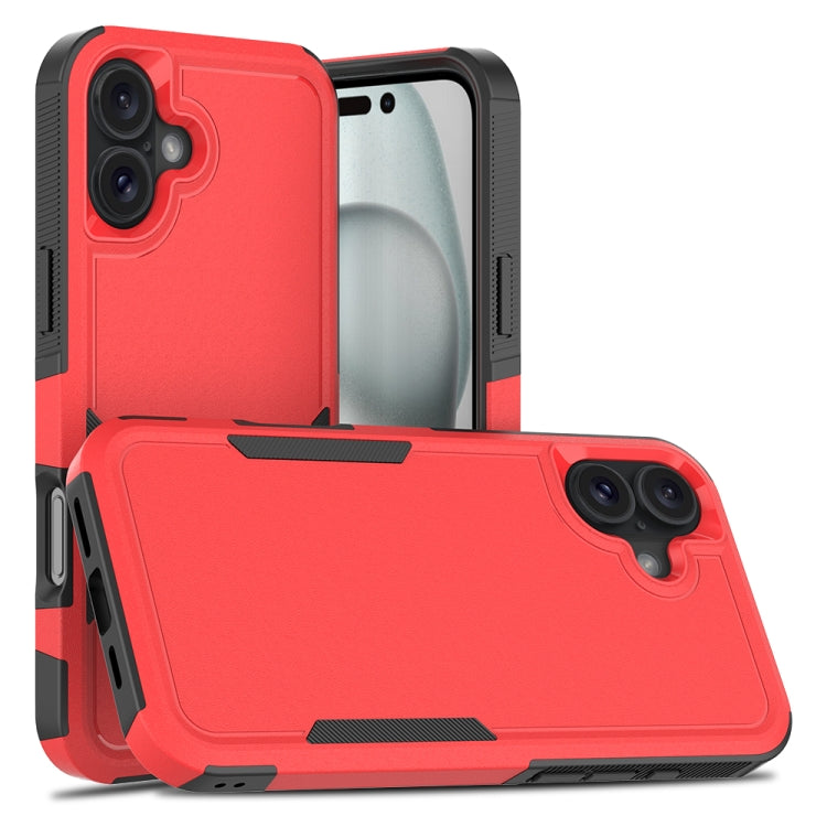 Coque de téléphone 2 en 1 PC + TPU, Pour iPhone 17e / 16e, Pour iPhone 17 Pro Max, Pour iPhone 17 Pro, Pour iPhone 17, Pour iPhone Air, Pour iPhone 16 Pro Max, Pour iPhone 16 Pro, Pour iPhone 16 Plus