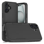 Coque de téléphone 2 en 1 PC + TPU, Pour iPhone 17e / 16e, Pour iPhone 17 Pro Max, Pour iPhone 17 Pro, Pour iPhone 17, Pour iPhone Air, Pour iPhone 16 Pro Max, Pour iPhone 16 Pro, Pour iPhone 16 Plus