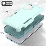 Coque de téléphone 2 en 1 PC + TPU, pour iPhone 16, pour iPhone 15 Pro Max, pour iPhone 15 Pro, pour iPhone 15 Plus, pour iPhone 15, pour iPhone SE 2022 / 2020 / 8 / 7 / 6, pour iPhone X / XS, pour iPhone XR