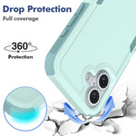 Coque de téléphone 2 en 1 PC + TPU, pour iPhone 16, pour iPhone 15 Pro Max, pour iPhone 15 Pro, pour iPhone 15 Plus, pour iPhone 15, pour iPhone SE 2022 / 2020 / 8 / 7 / 6, pour iPhone X / XS, pour iPhone XR