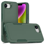 Coque de téléphone 2 en 1 PC + TPU, Pour iPhone 17e / 16e, Pour iPhone 17 Pro Max, Pour iPhone 17 Pro, Pour iPhone 17, Pour iPhone Air, Pour iPhone 16 Pro Max, Pour iPhone 16 Pro, Pour iPhone 16 Plus