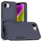 Coque de téléphone 2 en 1 PC + TPU, Pour iPhone 17e / 16e, Pour iPhone 17 Pro Max, Pour iPhone 17 Pro, Pour iPhone 17, Pour iPhone Air, Pour iPhone 16 Pro Max, Pour iPhone 16 Pro, Pour iPhone 16 Plus